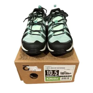 Oboz Arete Low B-Dry Waterproof Hiker Women's US 10.5 Mint/Black 42502 Sneakers