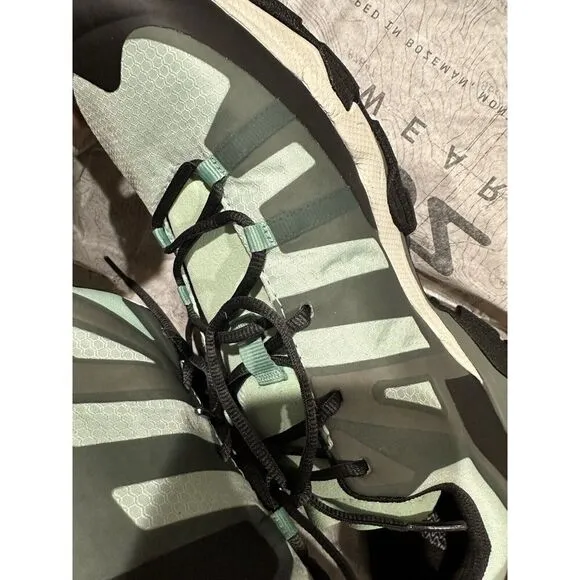 Oboz Arete Low B-Dry Waterproof Hiker Women's US 10.5 Mint/Black 42502 Sneakers