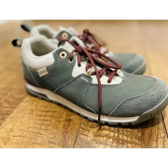Oboz O Fit Emma Low Hiking Trail Shoes Lightweight Sneakers Gray US 6.5