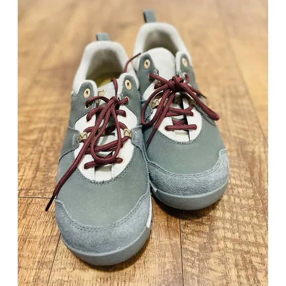 Oboz O Fit Emma Low Hiking Trail Shoes Lightweight Sneakers Gray US 6.5