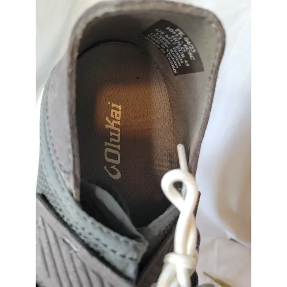 Olukai Men's Holo Sneakers 10513-6C6C Dark Shadow Mens Size 12