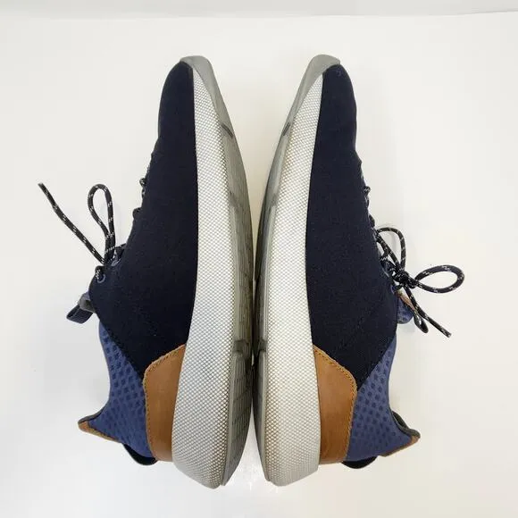 Olukai Mens Nanea Li Blue Canvas Casual Shoe Sneakers Size 12 Lace Up Outdoors