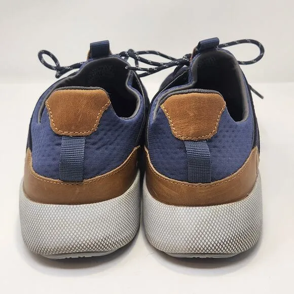 Olukai Mens Nanea Li Blue Canvas Casual Shoe Sneakers Size 12 Lace Up Outdoors