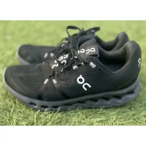 On Cloud Running CloudSurfer Shoes Women's sz 10 Black Jogging