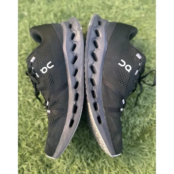 On Cloud Running CloudSurfer Shoes Women's sz 10 Black Jogging