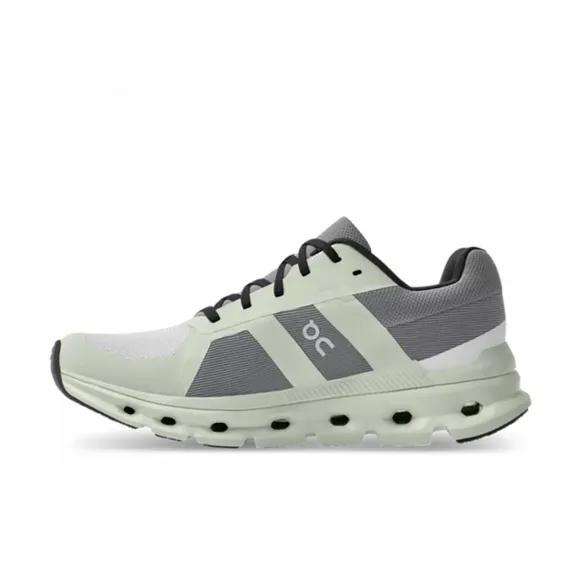 On Cloud Sneakers Women's 9 Frosted Aloe Trail Running Hiking Outdoor Athletic