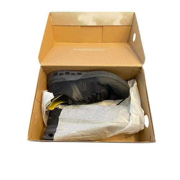 On Cloudpulse Running Sneakers Hiking Black Eclipse Size 10.5M