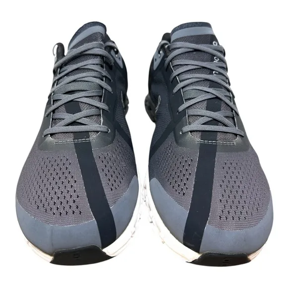 On Mens Cloudflow Black Running Outdoor Jog Shoes Sneakers Size 10.5