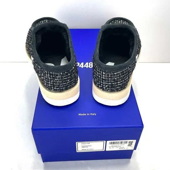 P448 BUBBLE SHAKA INDOOR/OUTDOOR FAUX FUR SLIPPERS/SNEAKERS/🆕