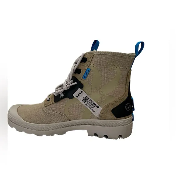 Palladium Destiny X Witch Queen Boots SZ US M 11/W W 12.5, EU 44.5 Dune. NEW