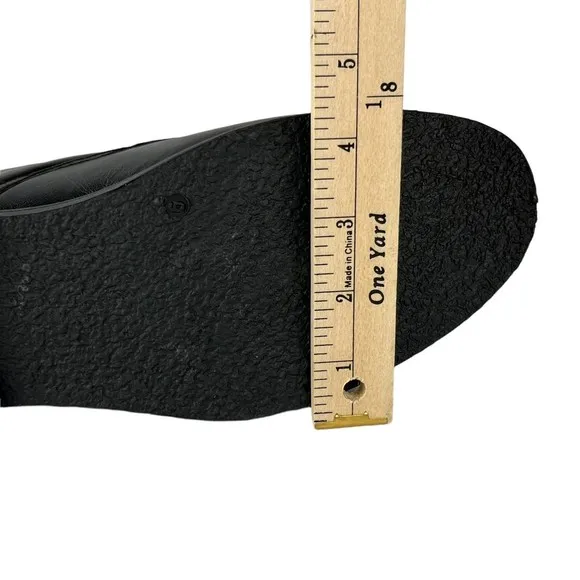 P&amp;W New York Mens Chukka Boots 7080 Black Leather‎ Lace Up Pull Tab EUR 43 9