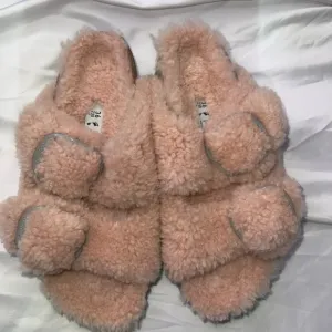 Papillio Sherling Fuzzy Pink Fleece Slippers Slides Sandals Birkens Birkenstocks