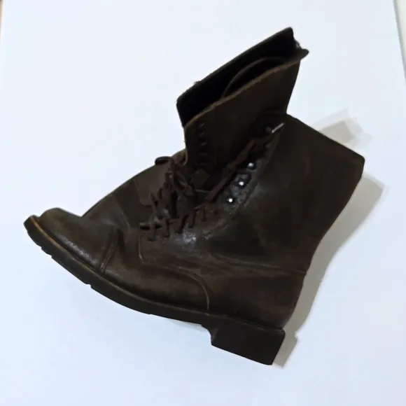 Paraboot Lace Up Combat Boots