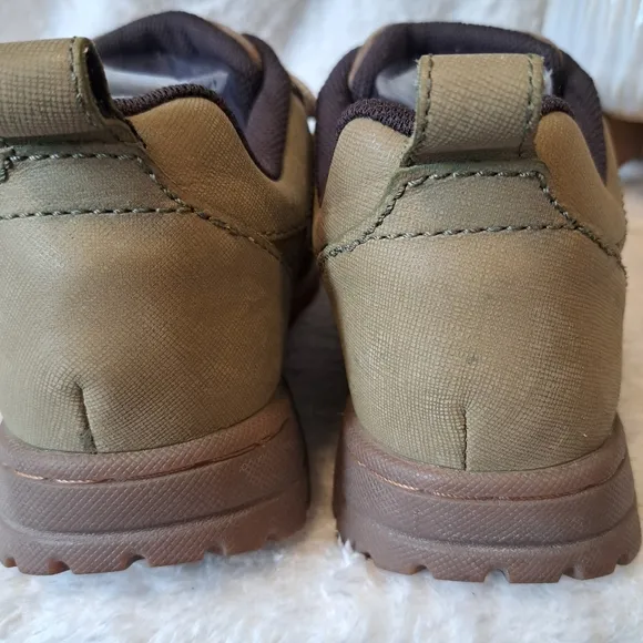 Patagonia Boaris Wildwood Trail Shoes Hiking Sneakers Olive Men's Size 10 EUC