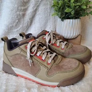 Patagonia Boaris Wildwood Trail Shoes Hiking Sneakers Olive Men's Size 10 EUC