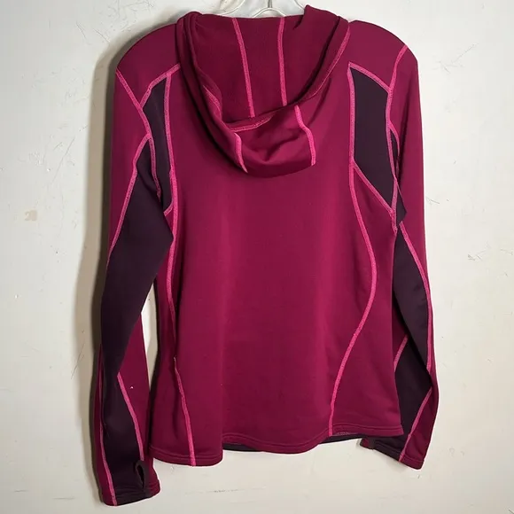 Patagonia Capilene 4 Expedition Full Zip Hooded Jacket Womans Sz M