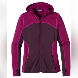 Patagonia Capilene 4 Expedition Full Zip Hooded Jacket Womans Sz M