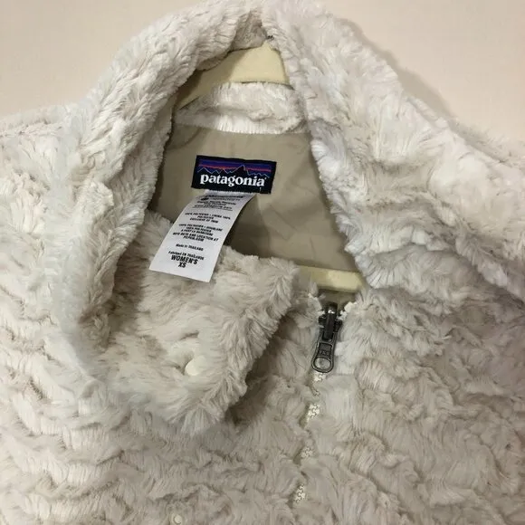PATAGONIA Pelage Fleece Jacket Raw Linen EUC