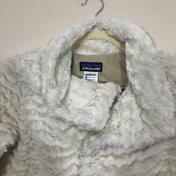PATAGONIA Pelage Fleece Jacket Raw Linen EUC