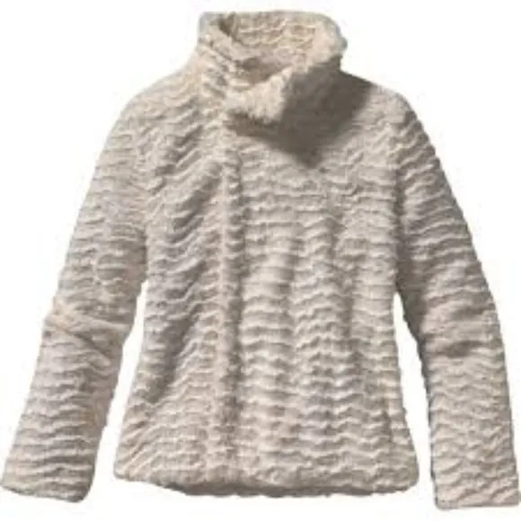 PATAGONIA Pelage Fleece Jacket Raw Linen EUC