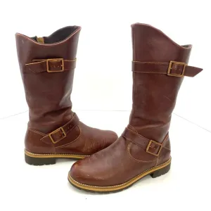 Patagonia Women's Chestnut Leather Side Zip THATCHER Boot