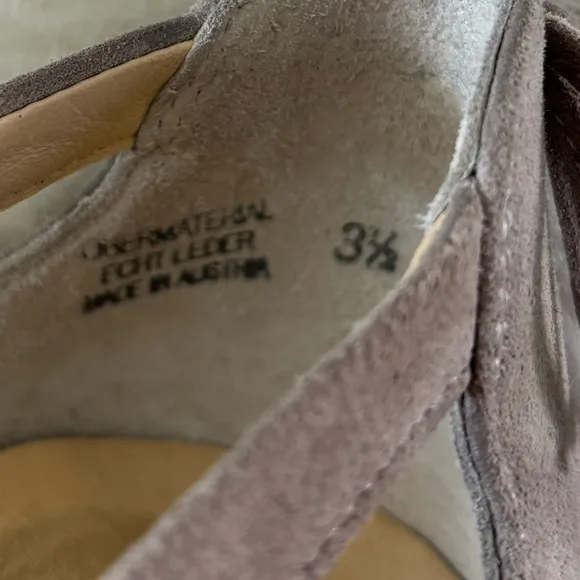 Paul Green Maureen Suede Leather Cutout Ballet Flats Shoes