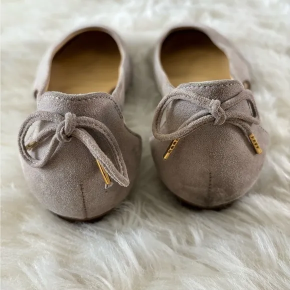 Paul Green Maureen Suede Leather Cutout Ballet Flats Shoes