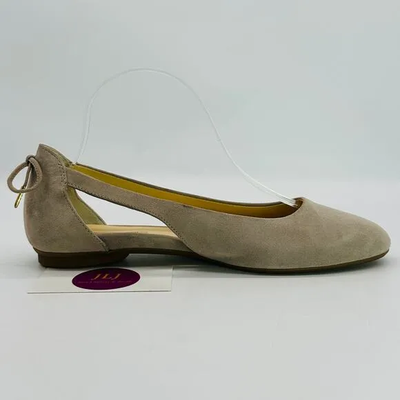 Paul Green Women's Maureen Rosewood Suede Slip On Ballet Flats Size 5.5 UK/ 8 US