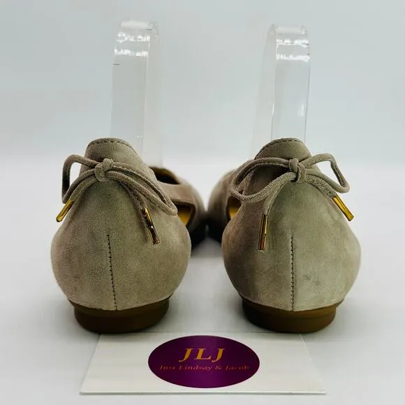 Paul Green Women's Maureen Rosewood Suede Slip On Ballet Flats Size 5.5 UK/ 8 US