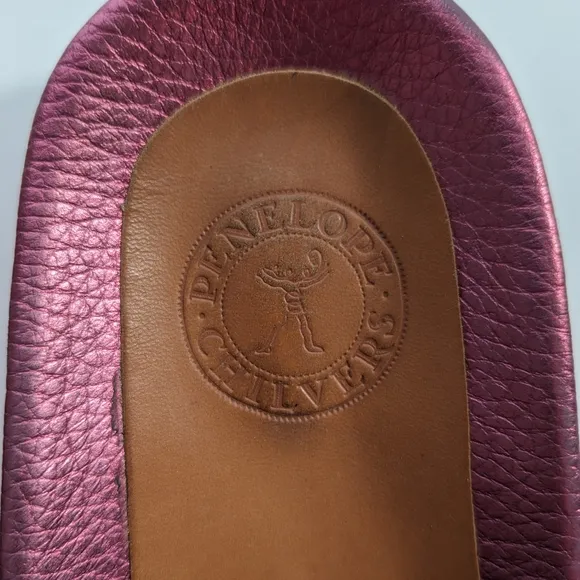 Penelope Chilvers pink/gold slides