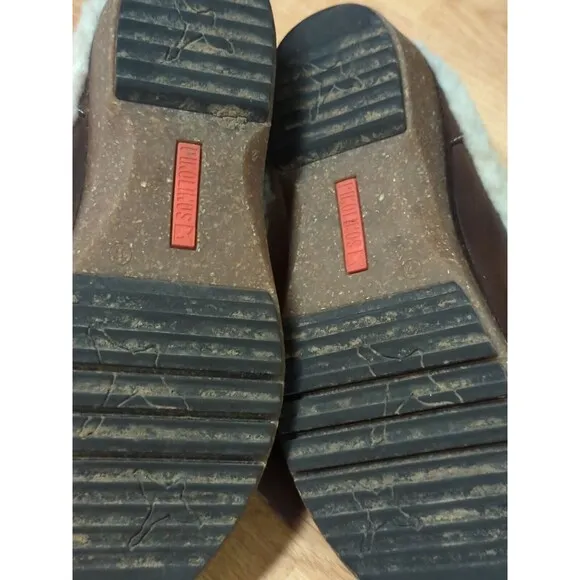 Pikolinos Granada W0W 3588C2 Olmo Clog Slide  Womens 37 Brown Fleece Lined
