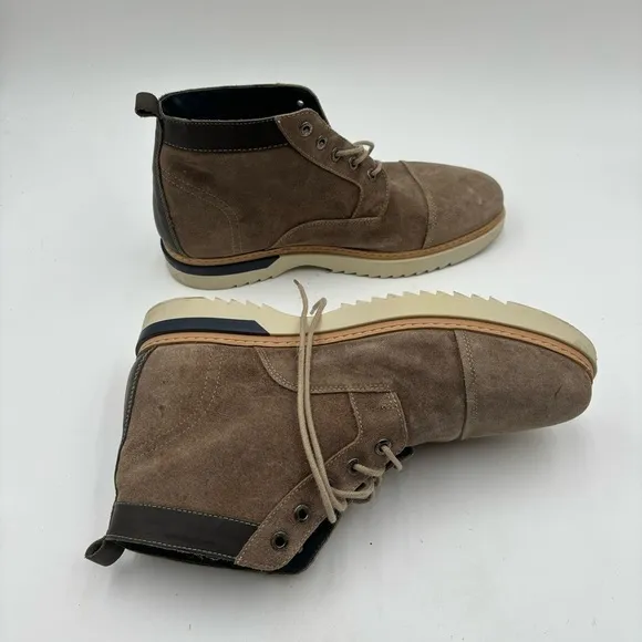 Pikolinos Men’s 40 Suede Lace Up Cap Toe Chukka Boots