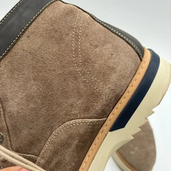 Pikolinos Men’s 40 Suede Lace Up Cap Toe Chukka Boots