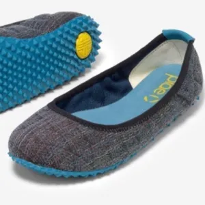 PLAE Crosby Ballet Flats Black Opal Size 6
