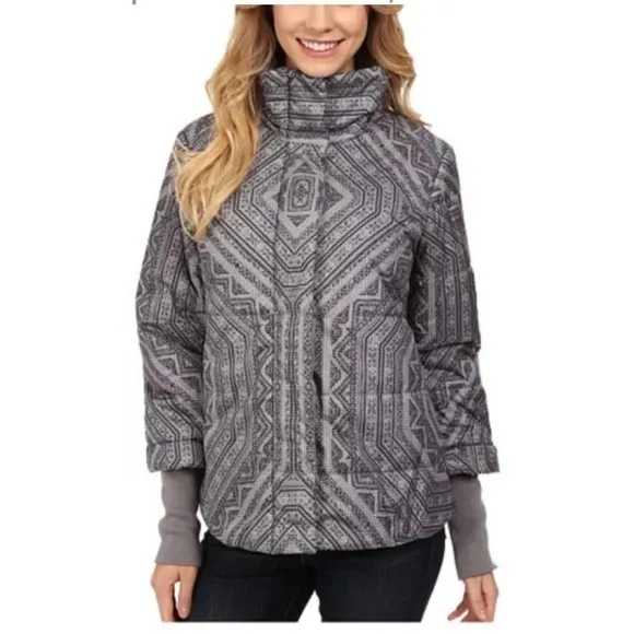prAna's Women's Lily Puffer Jacket size XS in gray