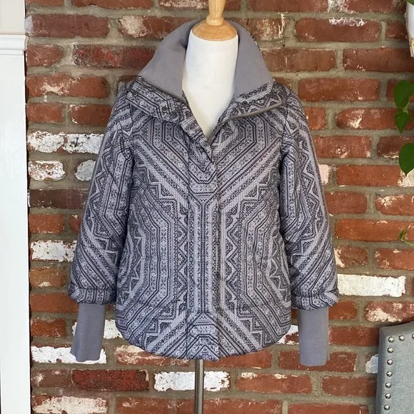 prAna's Women's Lily Puffer Jacket size XS in gray