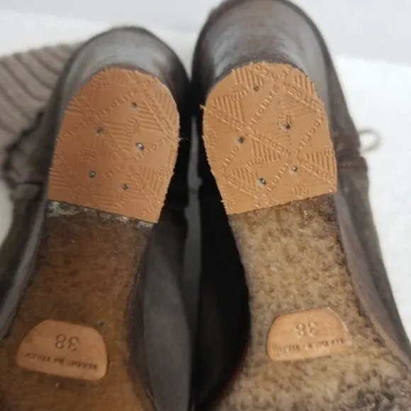 PRICE DROP-Chloe`  Lace up Sock Bootie