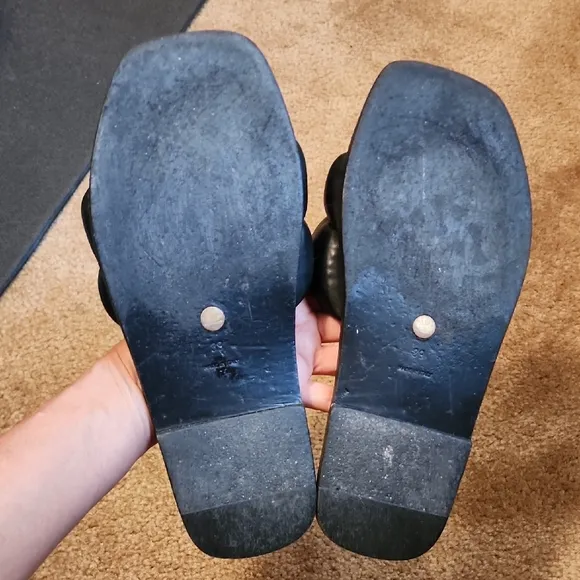 Proenza Schouler Padded Leather Sandals Slides