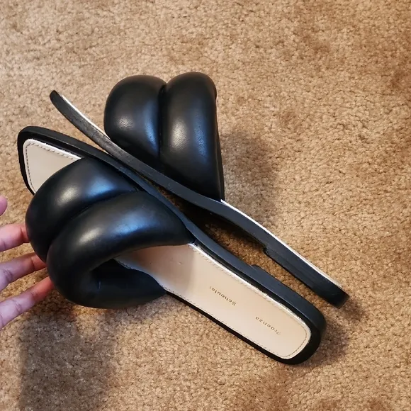 Proenza Schouler Padded Leather Sandals Slides