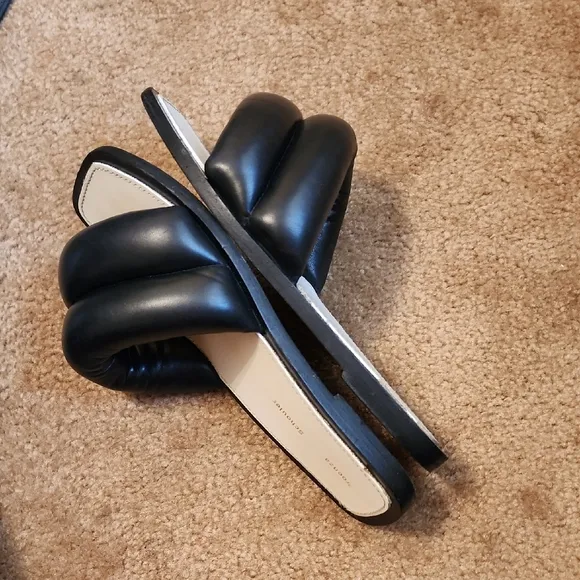 Proenza Schouler Padded Leather Sandals Slides