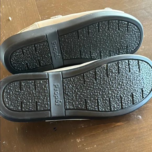 Propet Cream Comfort Sandals with Adjustable Straps