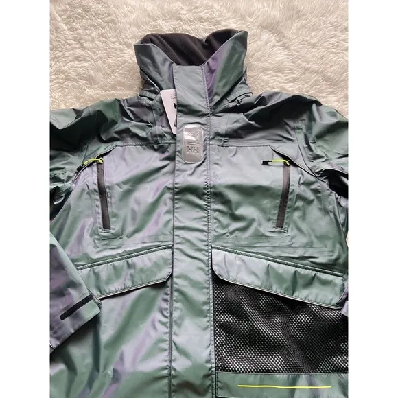 Puma x Helly Hansen Tech Jacket Trellis Colorway  598277-94 Men’s Size L NWT