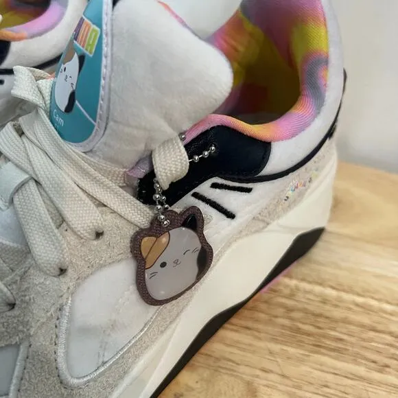 PUMA x SQUISHMALLOWS RS-X Cam Running Sneakers Women SZ 8.5 Cream