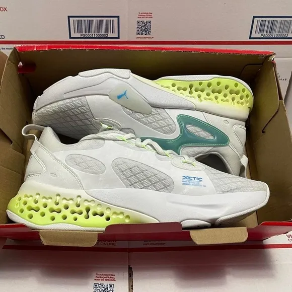 Puma Xetic half life Lenticular White Ocean Dive “376280-03” running Sneaker