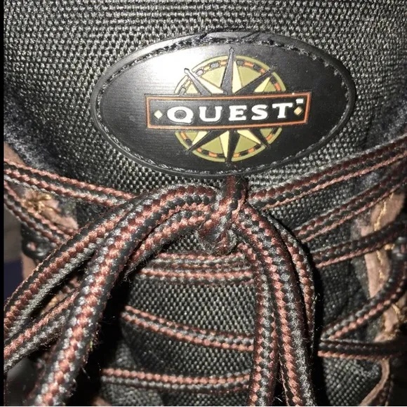 Quest Leather Lining Faux Fur Brown and Black Winter Waterproof Boots 9