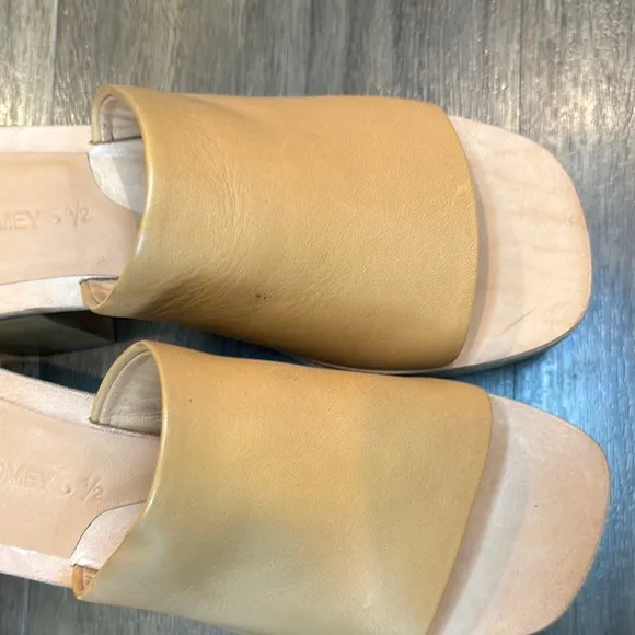 Rachel Comey Jibe Sand Leather Clog 6.5