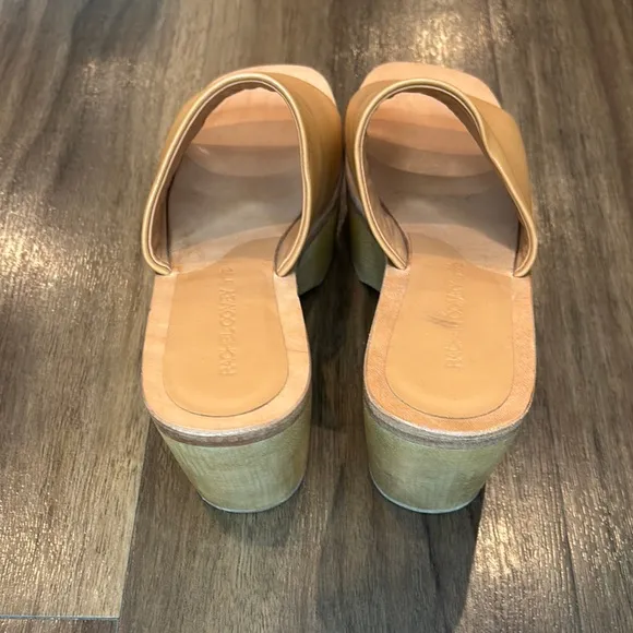 Rachel Comey Jibe Sand Leather Clog 6.5
