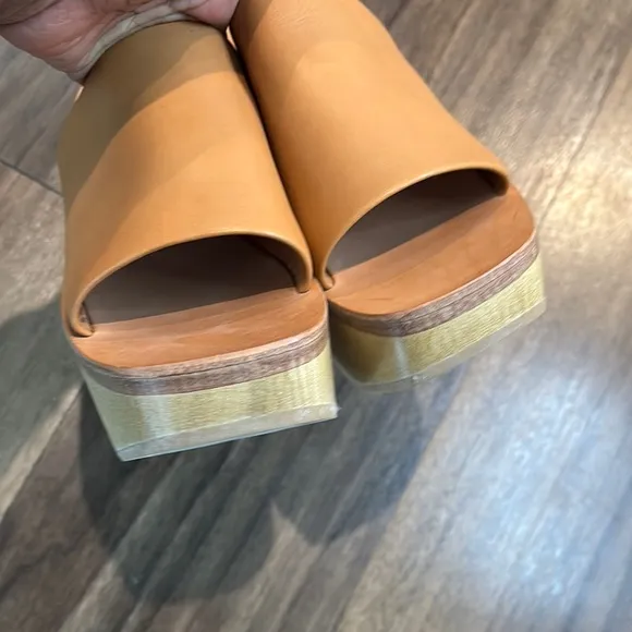 Rachel Comey Jibe Sand Leather Clog 6.5