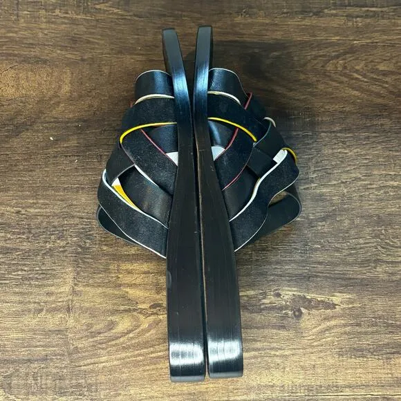 Rag &amp; Bone Braided Leather Sandals - size 38.5 (US 8)