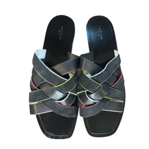 Rag &amp; Bone Braided Leather Sandals - size 38.5 (US 8)